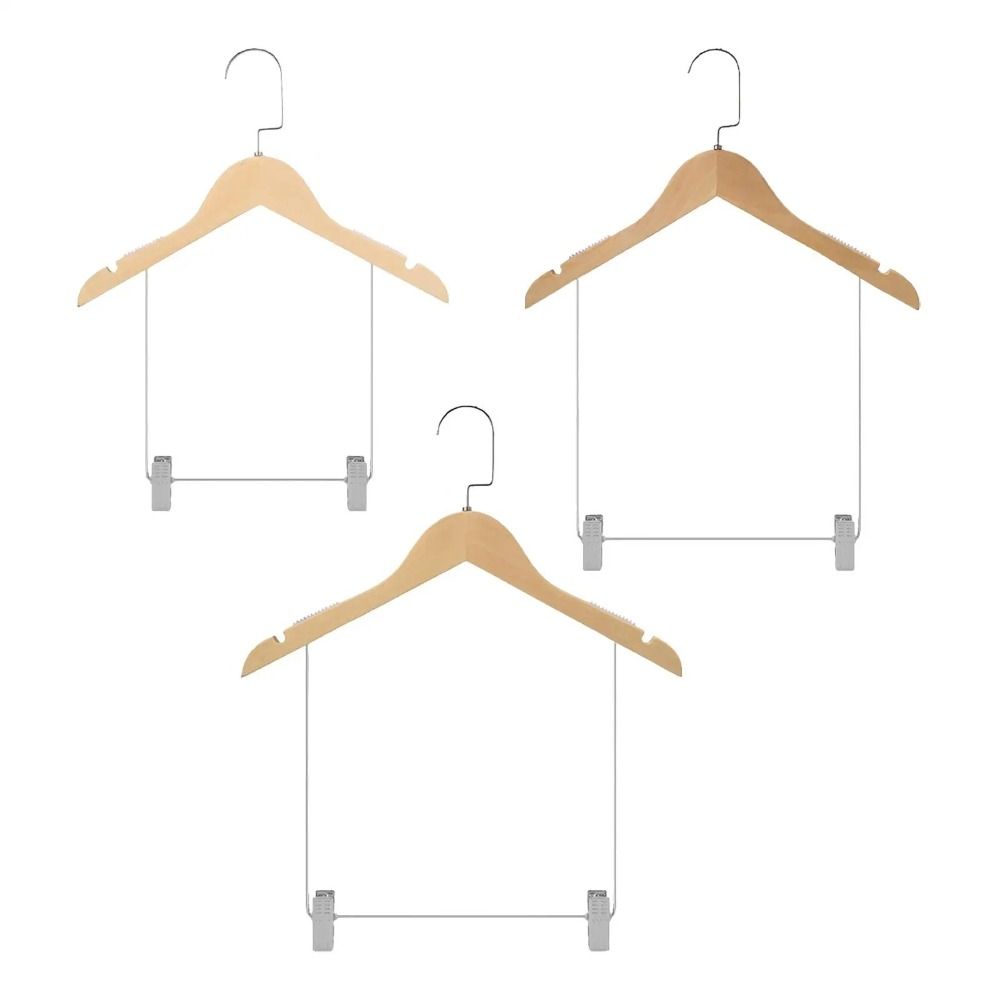 Baby Clothing Display Stand - Solid Wood Suit Hangers Underwear Bra