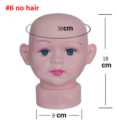 Baby Clothing Display Stand - Infant baby head model baby boy
