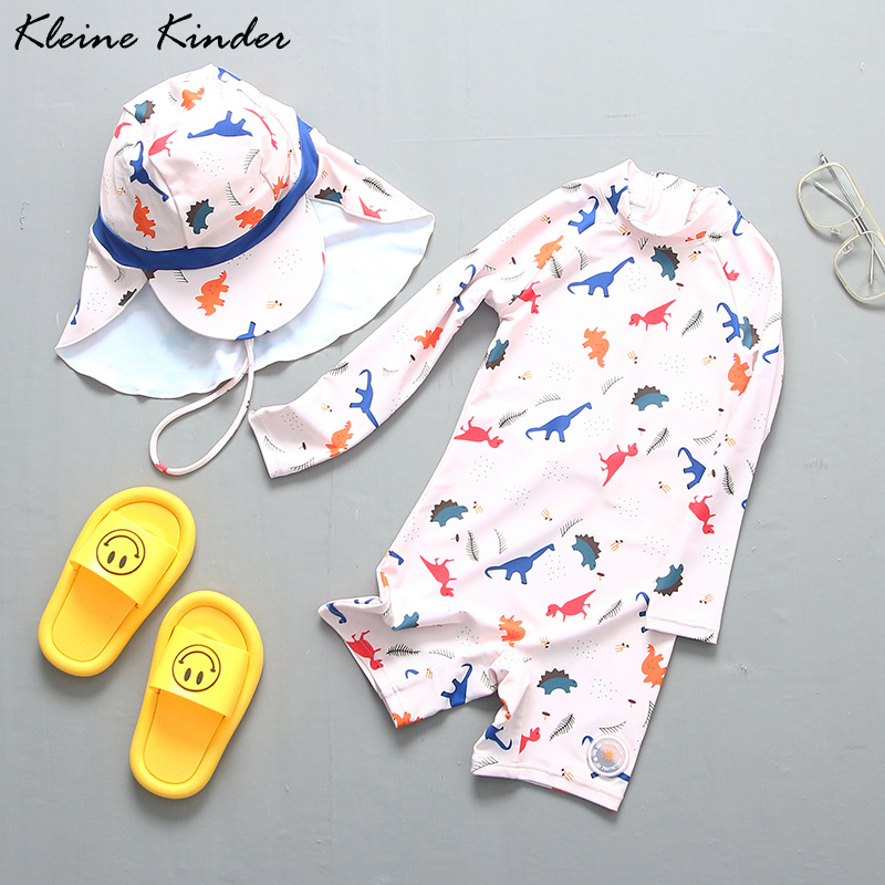 Swimsuit Kids One Piece Dinosa - огляд і ціна Baby Swimwear Uv