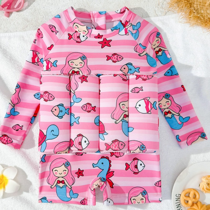 Boys Girls Float Swimwear Long - огляд і ціна Baby Swimwear Uv