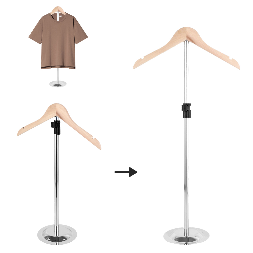 T Shirt Display Stand Height A - огляд і ціна Baby Clothing Display Stand