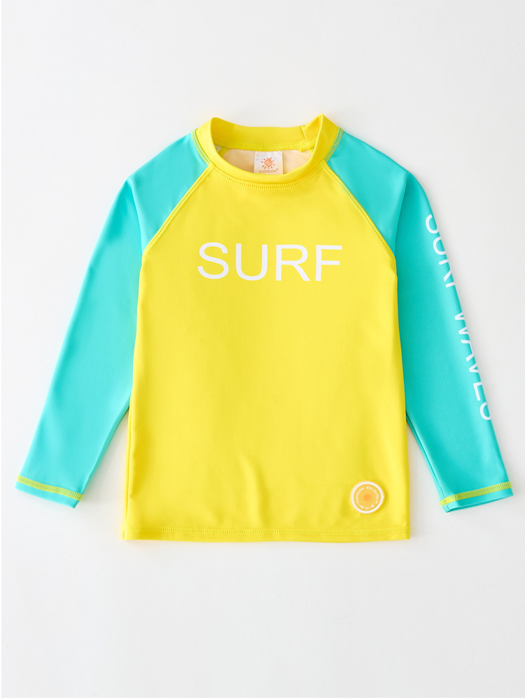 Swimming Rashguard Long Sleeve - огляд і ціна Baby Swimwear Uv