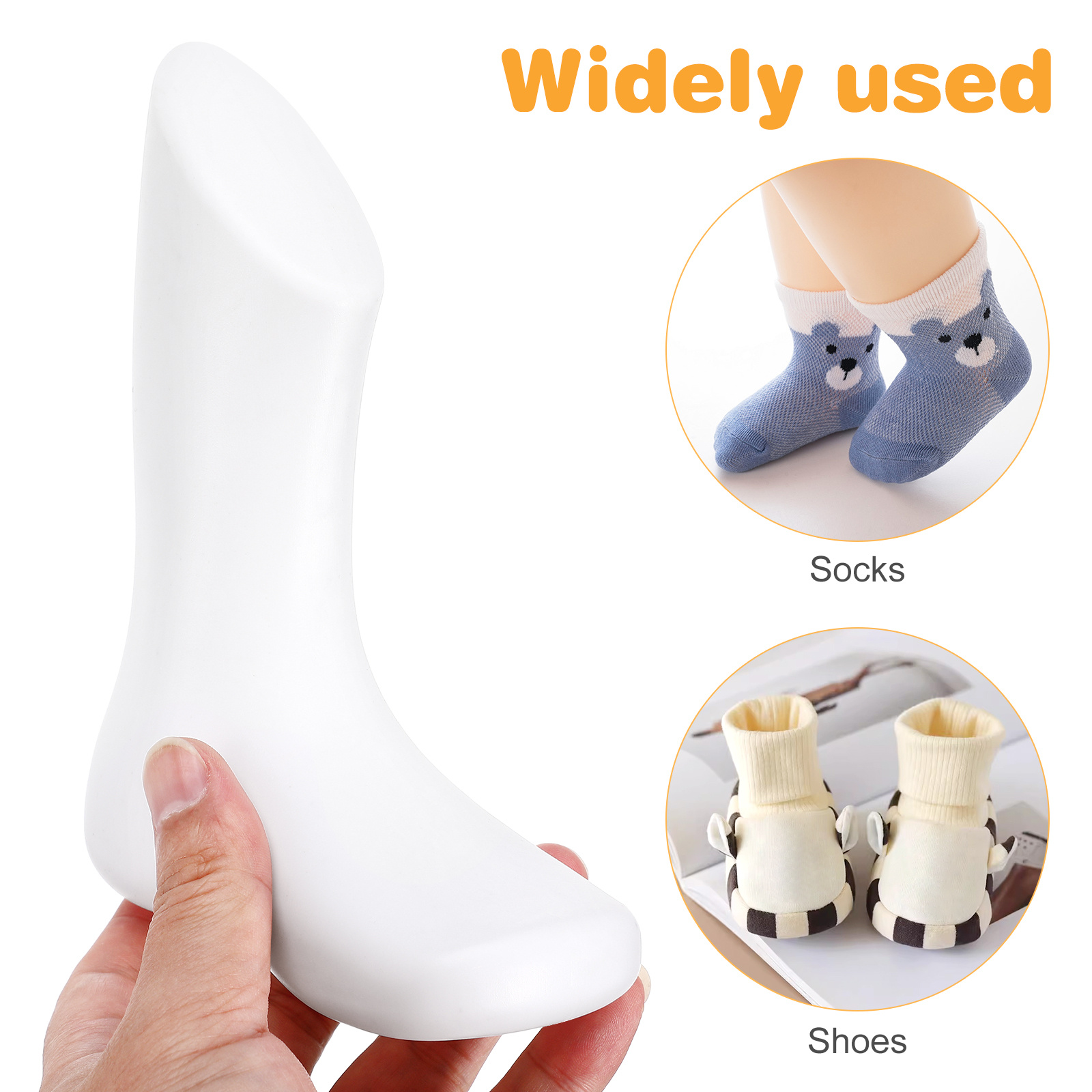 4pcs Baby Retail Foot Plastic  - огляд і ціна Baby Clothing Display Stand