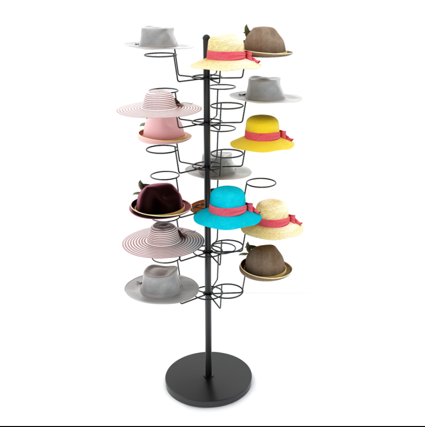 New hat display booth hat rack - огляд і ціна Baby Clothing Display Stand