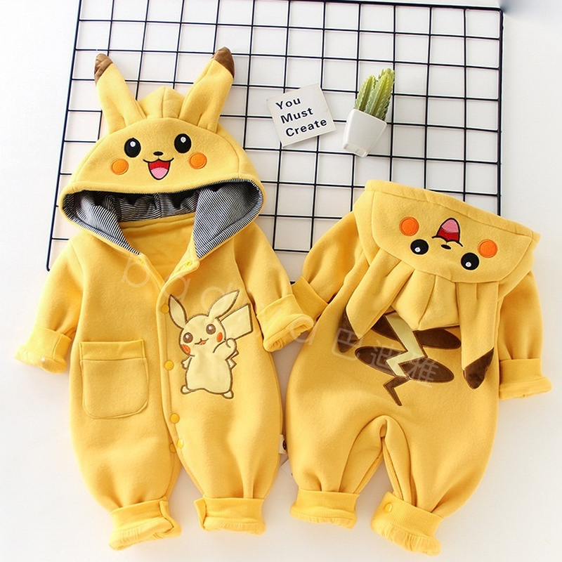 Cartoon Pocket Monsters Baby P - огляд і ціна Baby Clothing Winter