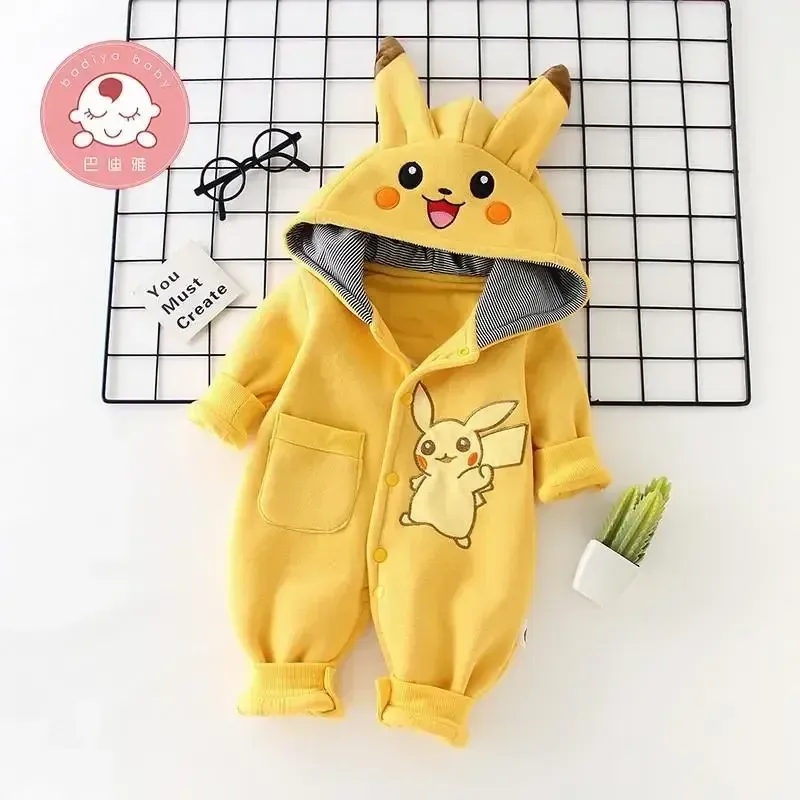 Cartoon Pocket Monsters Baby P - огляд і ціна Baby Clothing Winter