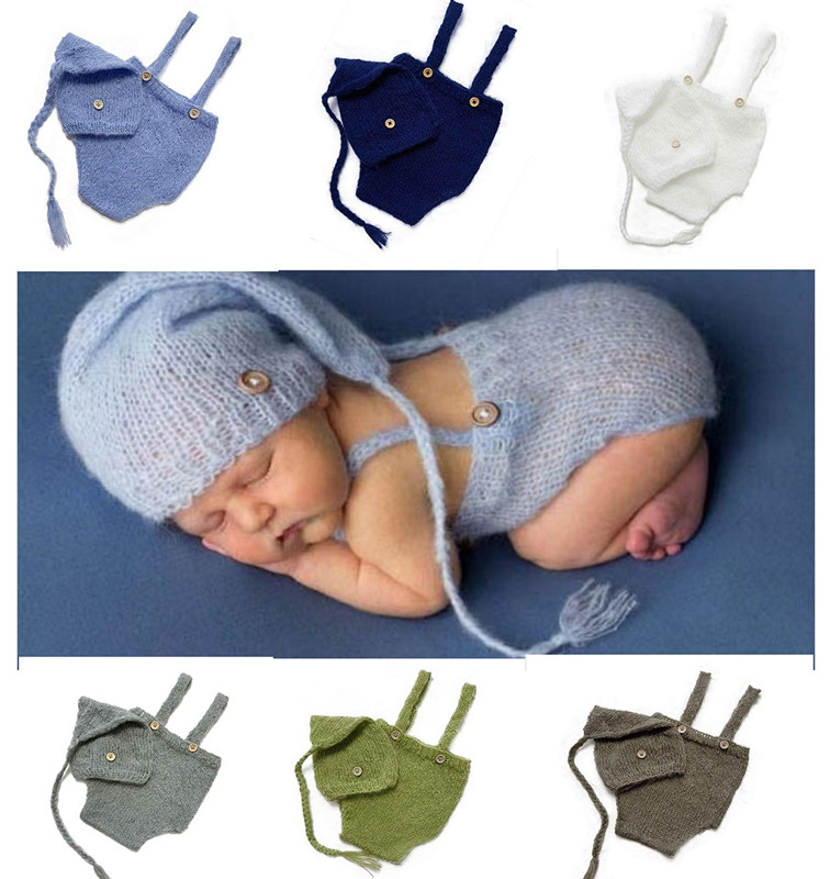 2pcs/set  Crochet Newborn Outf - огляд і ціна Baby Clothing Winter
