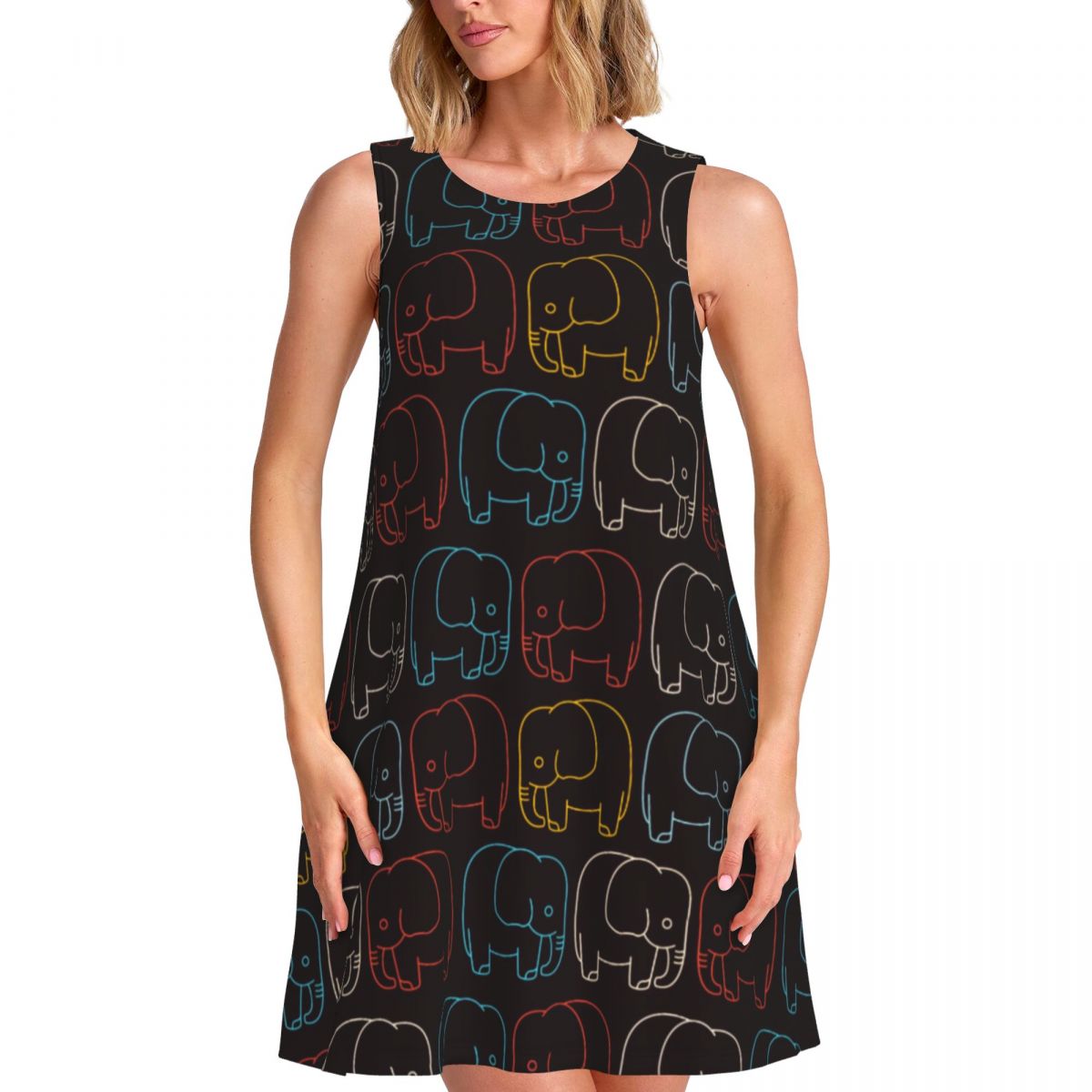 Retro Baby Elephant Dress Colo - огляд і ціна Baby Clothing Night