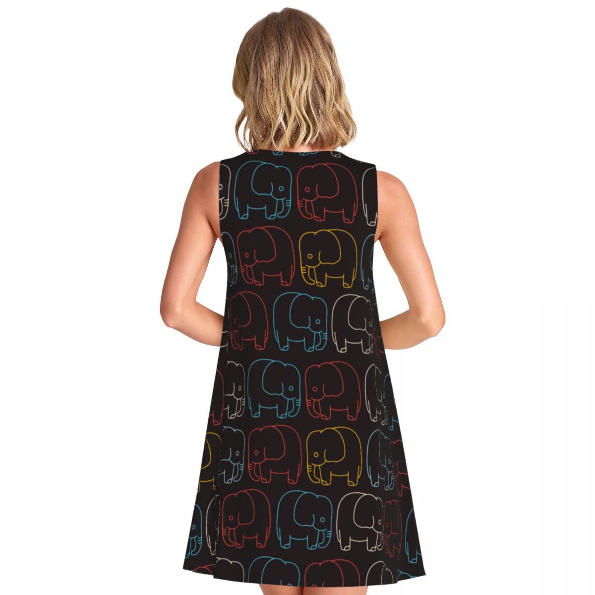 Retro Baby Elephant Dress Colo - огляд і ціна Baby Clothing Night