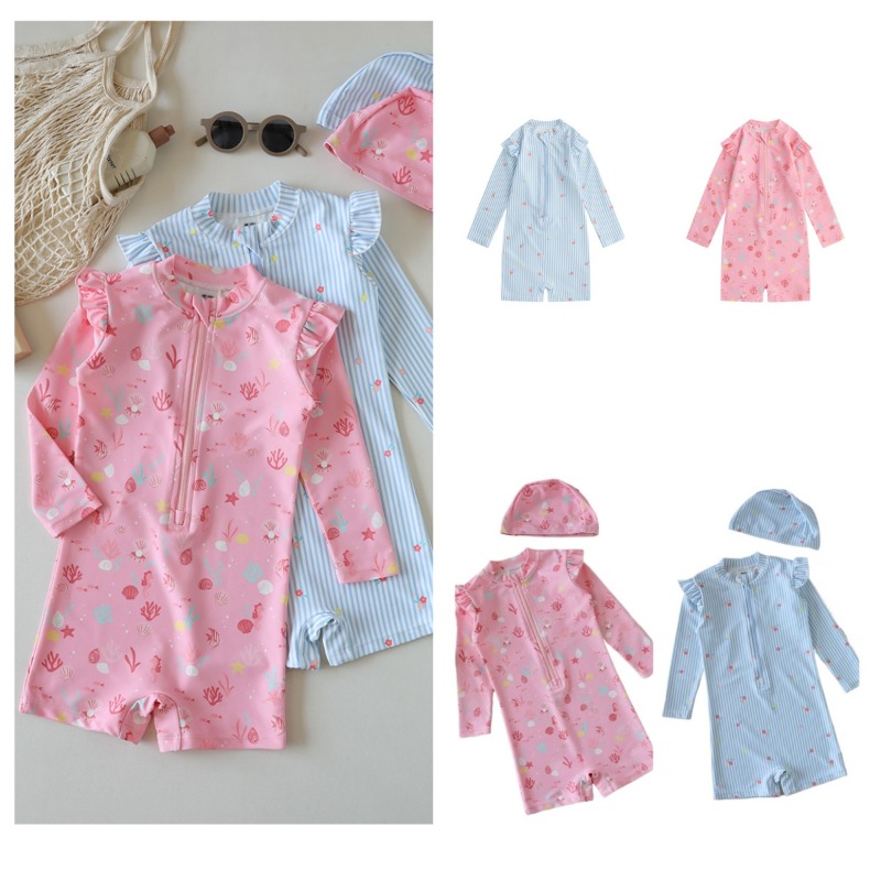 Toddler Kids Long Sleeve One-P - огляд і ціна Baby Swimwear Uv