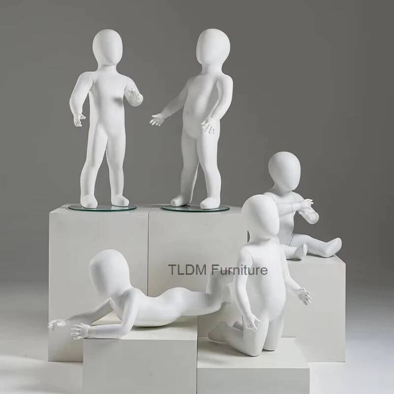 Children's Mannequins Matte Wh - огляд і ціна Baby Clothing Display Stand