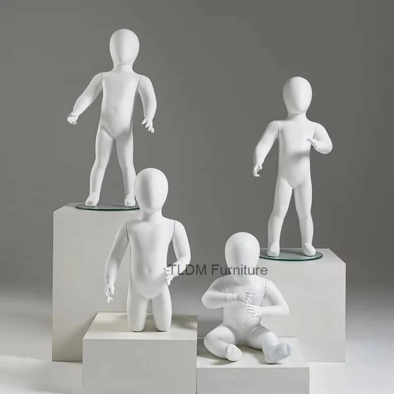 Children's Mannequins Matte Wh - огляд і ціна Baby Clothing Display Stand